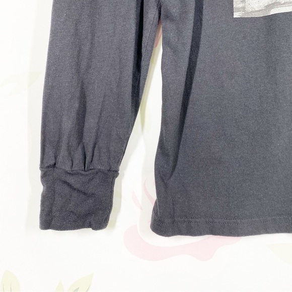 Looney Tunes Cartoons Graphic Print Black Long Sleeves Crew Neck Shirt L - Picture 4 of 6